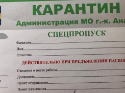 Официальные разъяснения по поводу получения пропусков в Анапе