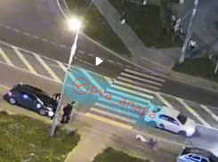 Жесткое ДТП со сбитым пешеходом в Анапе попало на видео