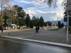 В день медведя в Анапе сильный ветер и дождь