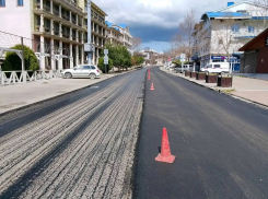 В Анапе продолжаются масштабные дорожные работы