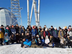 Анапским школьникам устроили незабываемые зимние каникулы в горах