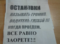 В анапском автобусе работает глухой водитель