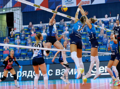 Волейбольное «Динамо-Анапа» в домашнем туре первенства России одержало три победы в четырех матчах