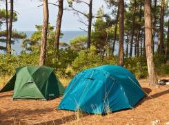 Туристов, играющих с огнём, полицейские искали на анапском Утрише