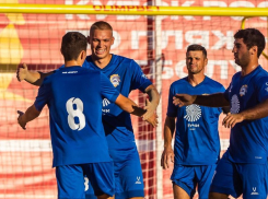 Счет 10:2: команда «Анапа» вышла во второй раунд Кубка России по пляжному футболу