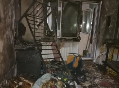 Только что, 12 января, в Анапе на улице Чехова сгорела квартира