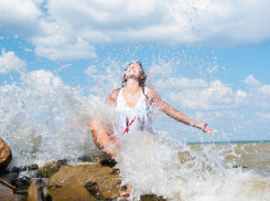 Во вторник в Анапе, 25 июня обжигающе горячее море