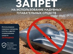 Отдыхающим в Анапе запретили выходить в море на надувных средствах