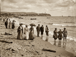 Как выглядели первые пляжи Анапы и когда город стал курортом