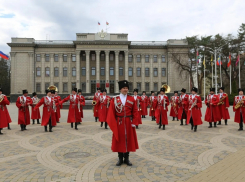 Анапский казак стал участником Почетного караула казачьего войска