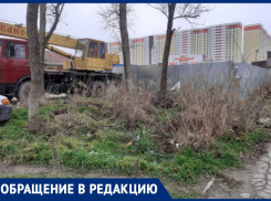 Ольга Бутайтес просит навести порядок на участке Супсехского шоссе в Анапе