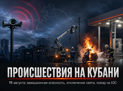 Авиационная опасность, отключение света и пожар на АЗС: что произошло на Кубани 11 августа