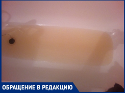 Анапчане жалуются, что в ЖК «Горгиппия» из крана течет вода, «как разбавленная кровь»