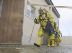 Анапские спасатели в Виноградном ликвидировали условный выброс хлора