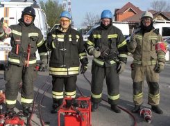 Анапские огнеборцы завоевали серебро на соревнованиях ЮФО