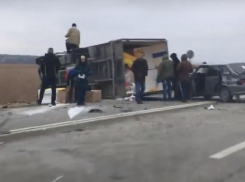 Во вчерашнем ДТП на Анапском кольце пострадали два человека