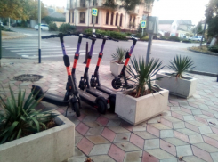 Анапских электросамокатчиков заставят соблюдать ПДД