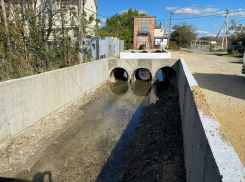 Чтобы Анапу не топило – на курорте продолжают обустраивать водоотводные каналы