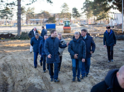 Реконструкцию стадиона в Виноградном под Анапой завершат к лету