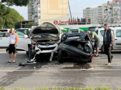 Жесткое ДТП в Анапе – столкнулись пять автомобилей