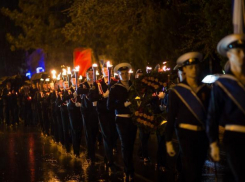 В Анапе несмотря на дождь зажгли «Огонь памяти»: как это было