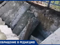 Недалеко от Анапы, в одном из домов рухнула лестница: никто не пострадал, но могут