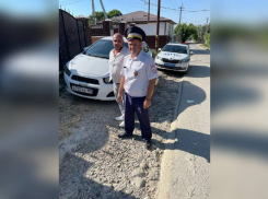 Полиция Анапы задержала водителя, бившего другого автовладельца