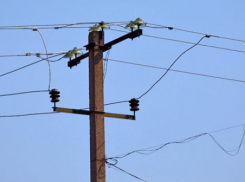 В Анапской восстановили электроснабжение после падения высоковольтного столба