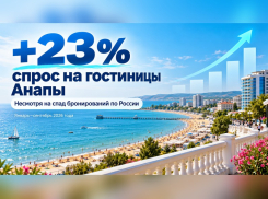 Туристы возвращаются в Анапу? Спрос на гостиницы курорта вырос на 23% вопреки общероссийскому спаду