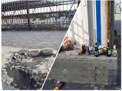 «Невозможно молчать»: пляж в Сукко утопает в мусоре