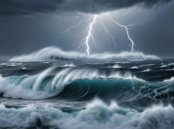 Бушует шторм: в Сочи закрыли пляжи