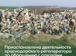 Росприроднадзор приостановил работу оператора по обращению с ТБО в Анапе   