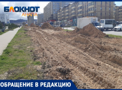 «Уничтожили ВСЕ деревья»: анапчанка об уничтоженном благоустройстве по улице Ленина