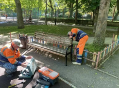 В Анапе ремонтируют тротуары, пандусы и площадки: где уже провели работы