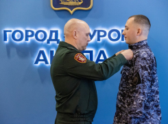 Анапский Росгвардеец награжден медалью «За спасение погибавших»