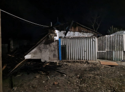 Хозпостройка сгорела в Гостагаевской под Анапой