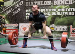 Анапчанин Николай Погорелый в числе призёров на Чемпионате Европы по пауэрлифтингу