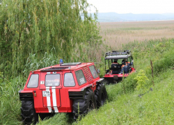 В плавнях Анапы провели противопожарные учения