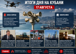 Сирены вернулись к вечеру, Новороссийск насчитал 811 поврежденных квартир и домов, а на Кубани новый вице-губернатор: итоги 17 августа