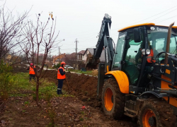В Витязево под Анапой газифицировали микрорайон