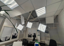 Опубликованы кадры после массированной атаки беспилотников по Новороссийску