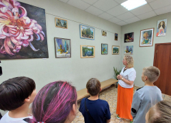 В Анапе ко Дню учителя открылась художественная выставка «Педагогическая палитра»