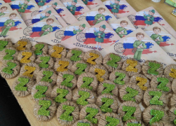 Анапские казачата изготовили для бойцов СВО «Пуговицы Победы»