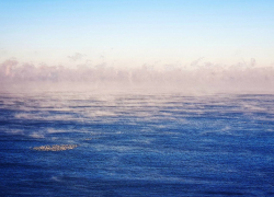 Анапчане стали свидетелями «парящего» моря