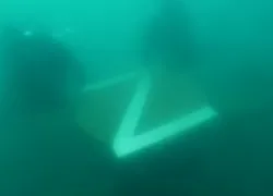 Знак Z установили дайверы на дне моря под Анапой