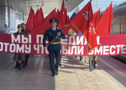 Иммерсивный музей на колесах «Поезд Победы» прибыл в Анапу