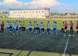 Футбольный клуб «Анапа» успешно завершил игры в первом круге Кубка Губернатора