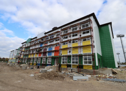 Строительство корпуса школы в станице Анапской заканчивается