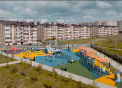 Лучшее детям: в Крещенском парке Анапы завершилось строительство детской зоны 