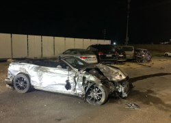В Анапе массовая авария – 5 авто и серьезно разбитый «Мустанг»